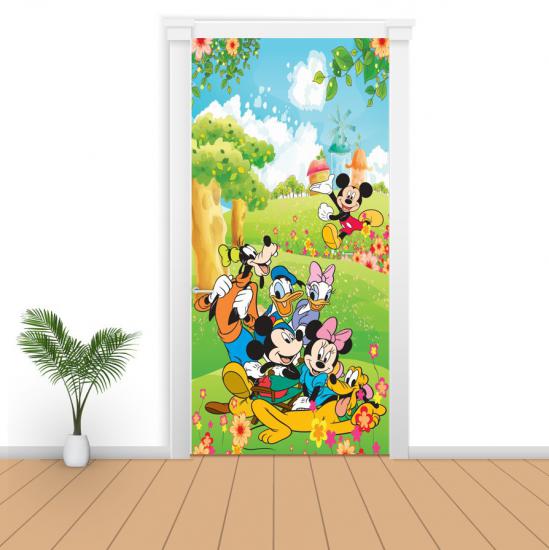 Kapı Giydirme Çeşitli (Mickey Mouse) K30