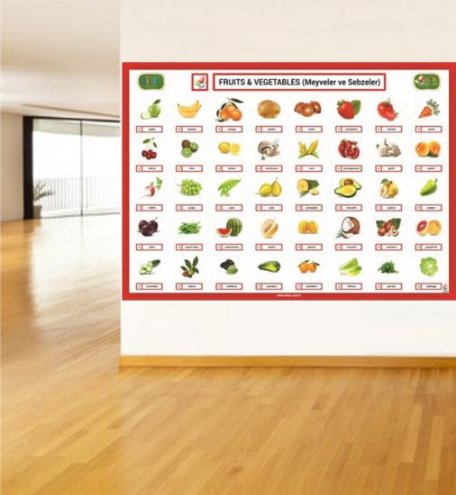 Fruit & Vegetables Poster