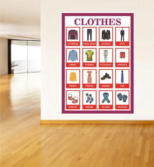 Clothes Poster - Kıyafetler Posteri